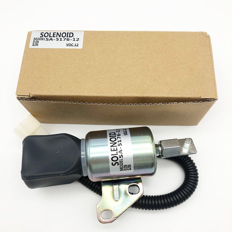 Fuel Shutoff Solenoid SA-5176-12 SA-4899-12 1756ES-12SUC5B1S5 12V for Kubota Diesel Engine D722 D902 Z482 | WDPART