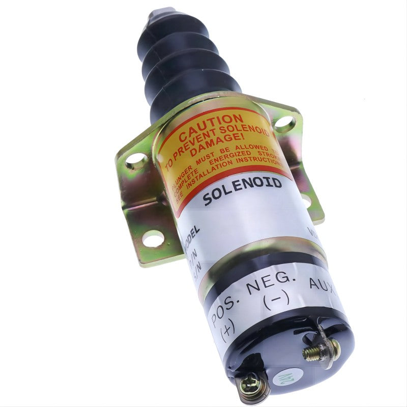 Diesel Stop Solenoid SA-4849-24 1502-24C7U1B2S1 for Woodward 1500 Series Cummins 6CT Engine
