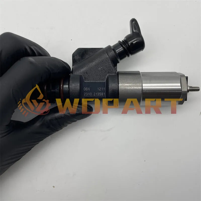 095000-1211 Common Rail Fuel Injector for Komatsu Excavator PC400-7 PC450-7 Engine SA6D125E SAA6D125E