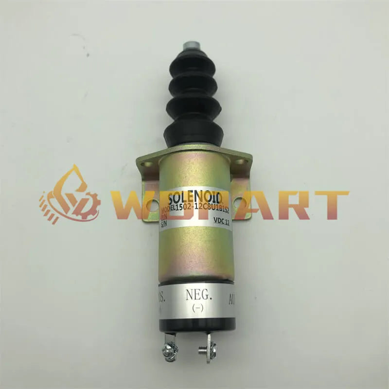 12V Diesel Stop Shut Down Solenoid 1500-2126 1502-12C8U1B1S2 for Woodward