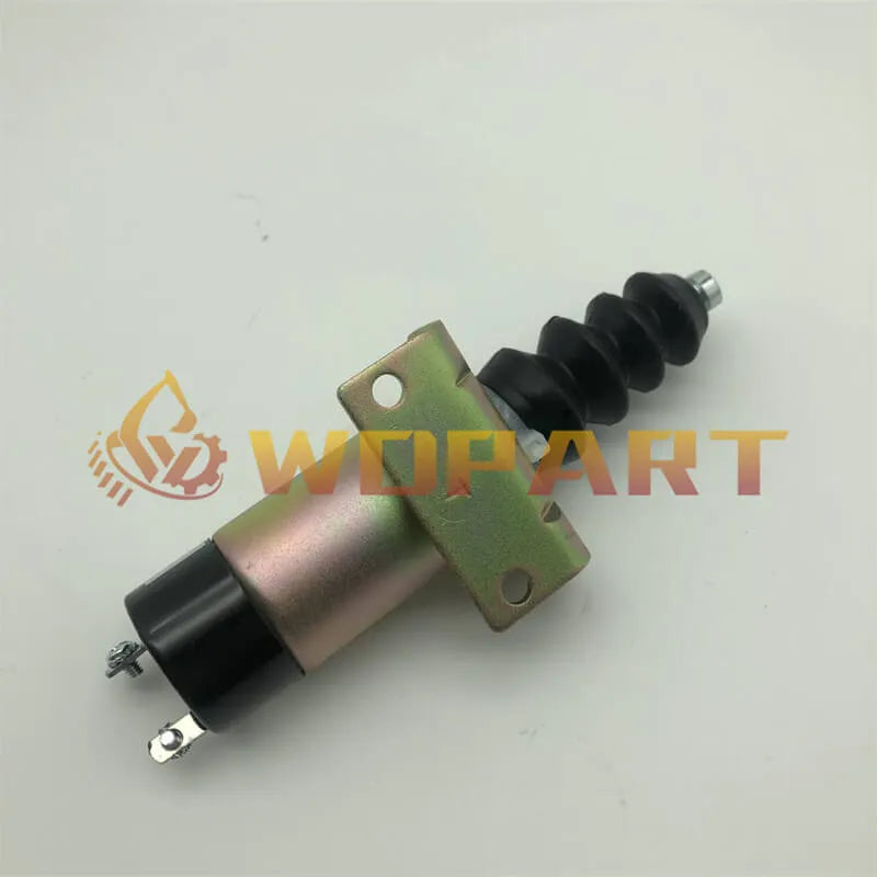 12V Diesel Stop Shut Down Solenoid 1500-2126 1502-12C8U1B1S2 for Woodward