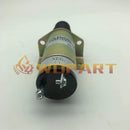 12V Diesel Stop Shut Down Solenoid 1500-2126 1502-12C8U1B1S2 for Woodward