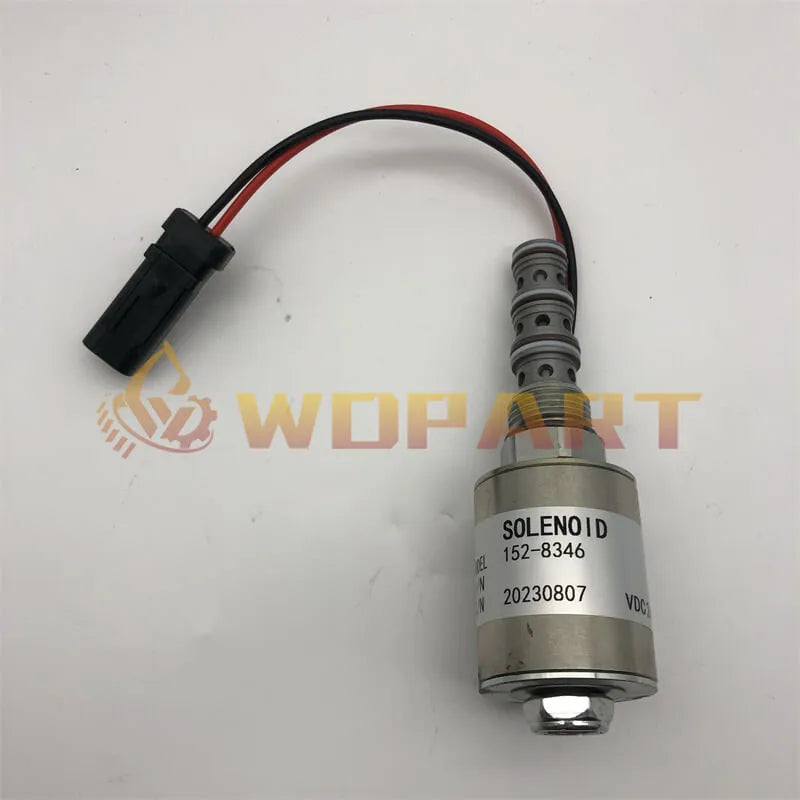 1528346 152-8346 24V Solenoid Valve for Caterpillar CAT Engine C15 3126 3306 Mitsubishi 4M40 Excavator 311C