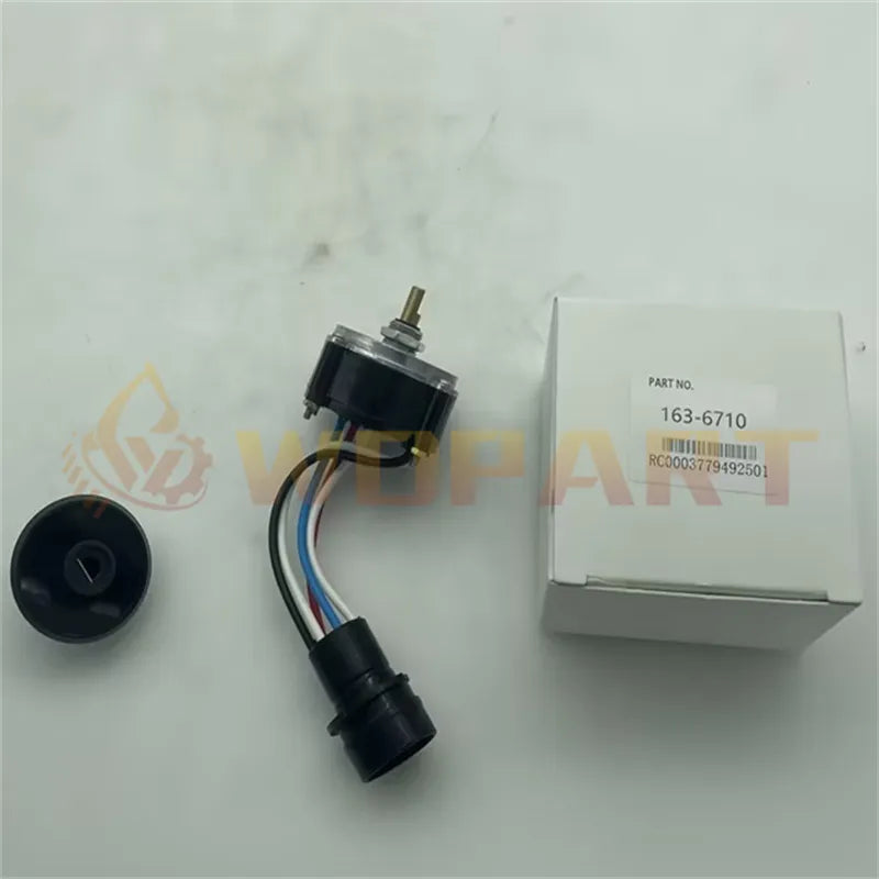 163-6710 Throttle Knob Toggle Switch For Caterpillar Excavator CAT M325CMH W345CMH