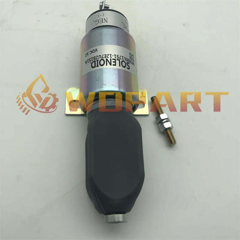 1700-2529 1751-12E7U2B1S1A Diesel Fuel Stop Solenoid for Woodward 12V