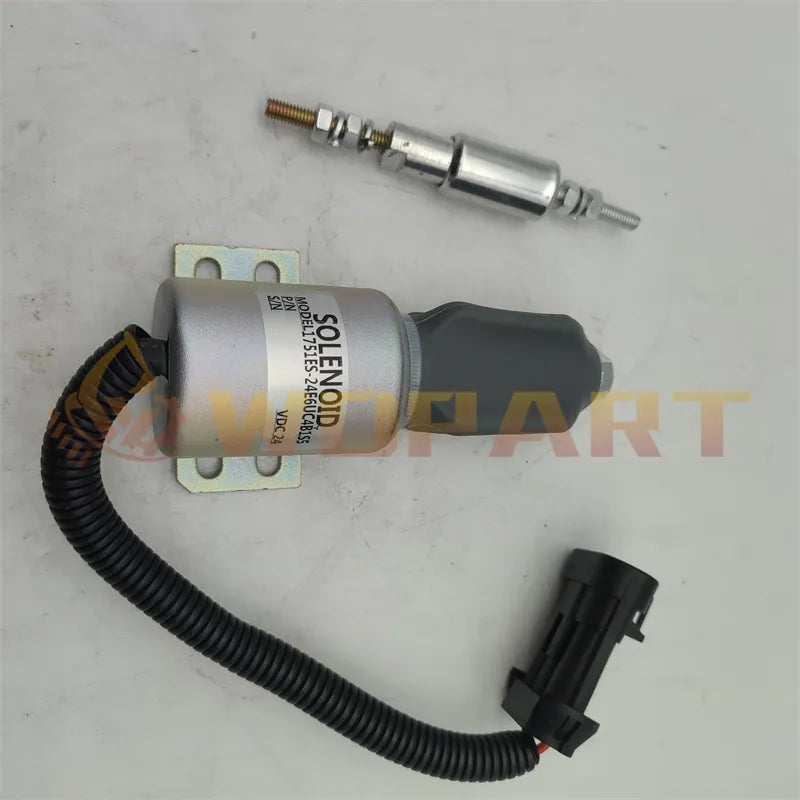 1751ES-24E6UC4B1S5 24V Fuel Shutoff Solenoid Valve 1751ES-24E6UC4B1S5 for Ford 7.8L