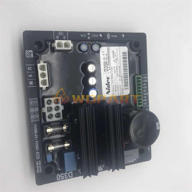 WDPART D350 Digital Automatic Voltage Regulator AVR for Leroy Somer