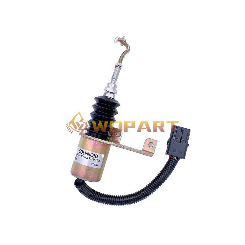 Fuel Shutoff Solenoid SA-3799-24 6290050 24V for Deutz Bosch Right Hand RSV Replacement