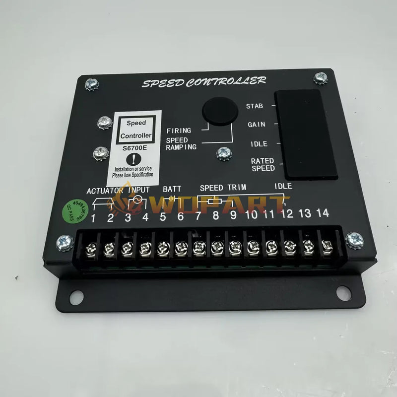 Wdpart New Electronic Generator Speed Controller S6700E for Cummins Generator Controller