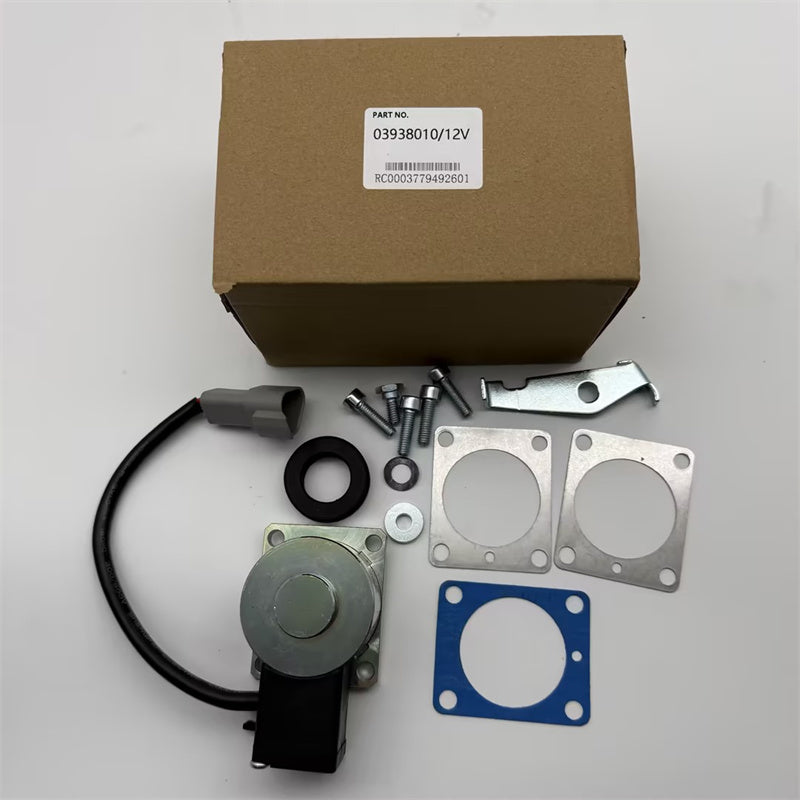 Stop Solenoid 12V 03938010 01660911 for Hatz 3L31C Diesel L M Engines 01660910