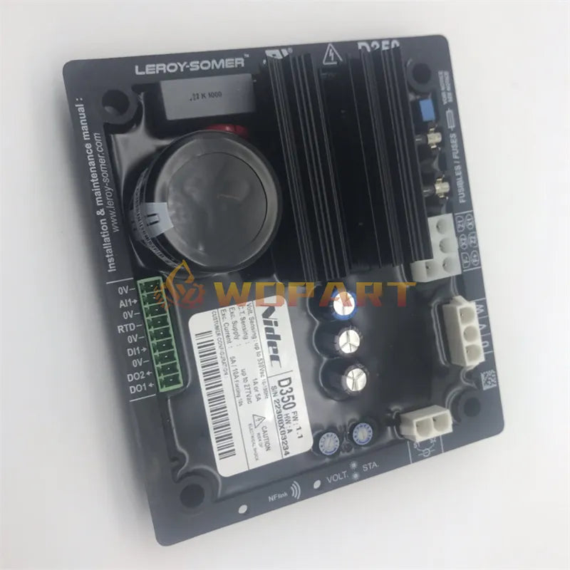 WDPART D350 Digital Automatic Voltage Regulator AVR for Leroy Somer