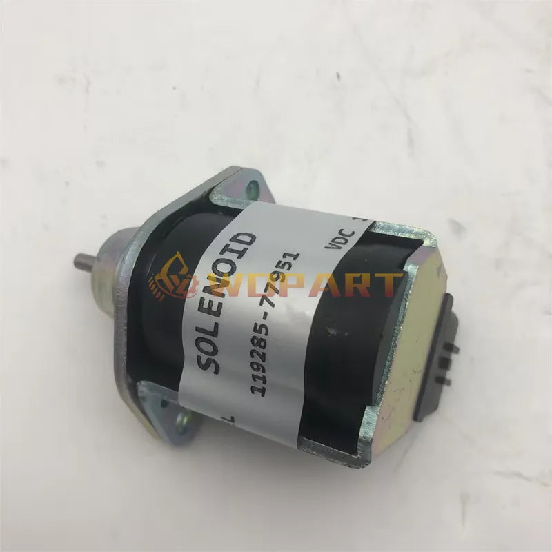 Wdpart Fuel Shutoff Stop Solenoid 119233-77951 For Yanmar B30 and VIO20