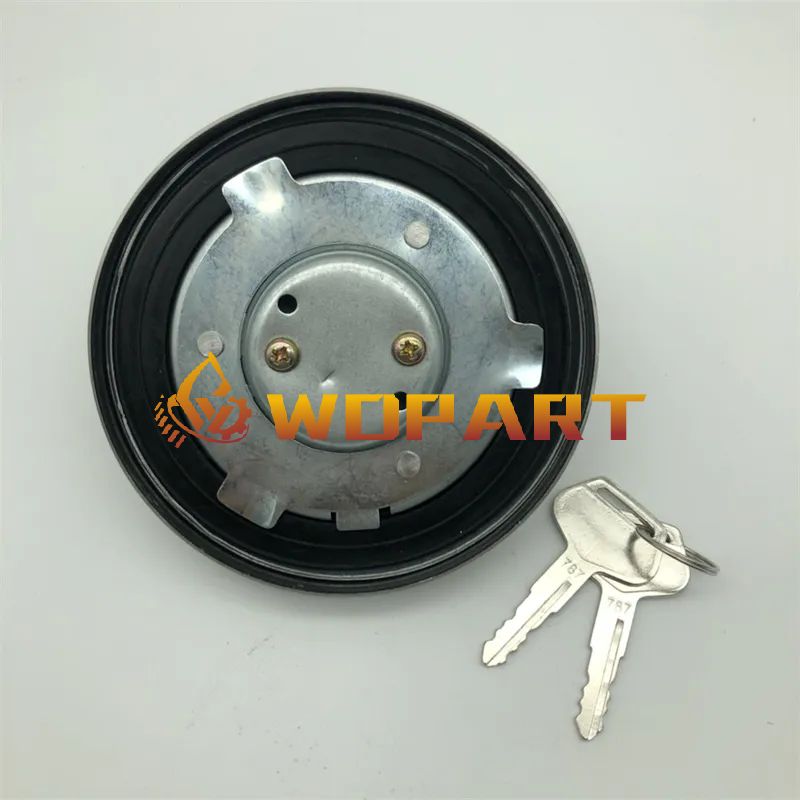 Fuel Tank Cap with 2 Keys RC101-51120 for Kubota KX101 KX121-2 KX151 KX161-2 KX41-2 KX41H KX61-2 KX71 KX91-2