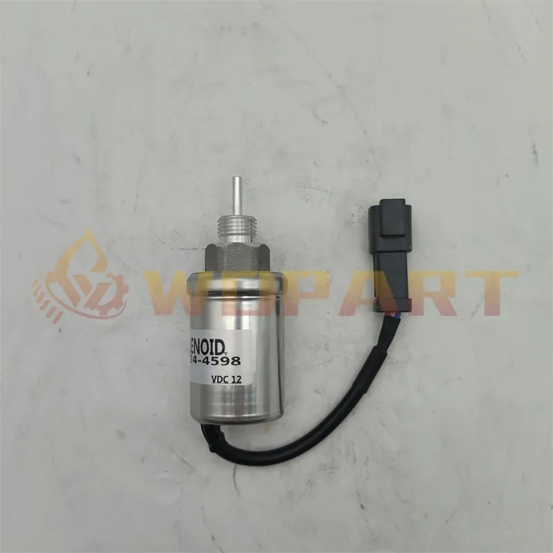 324-4598 Shutoff Solenoid for Caterpillar CAT CB-14 CB-22 CB-24 CB-32 CB-334E CB-334E XW CB-335E CB-34 CB-34XW BB-621C