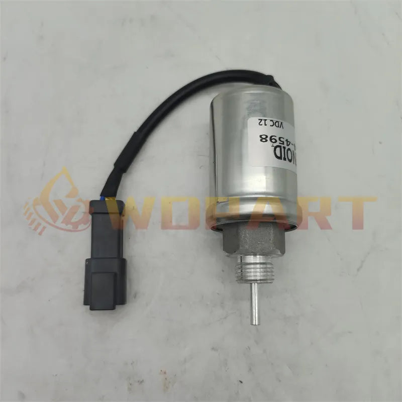 324-4598 Shutoff Solenoid for Caterpillar CAT CB-14 CB-22 CB-24 CB-32 CB-334E CB-334E XW CB-335E CB-34 CB-34XW BB-621C