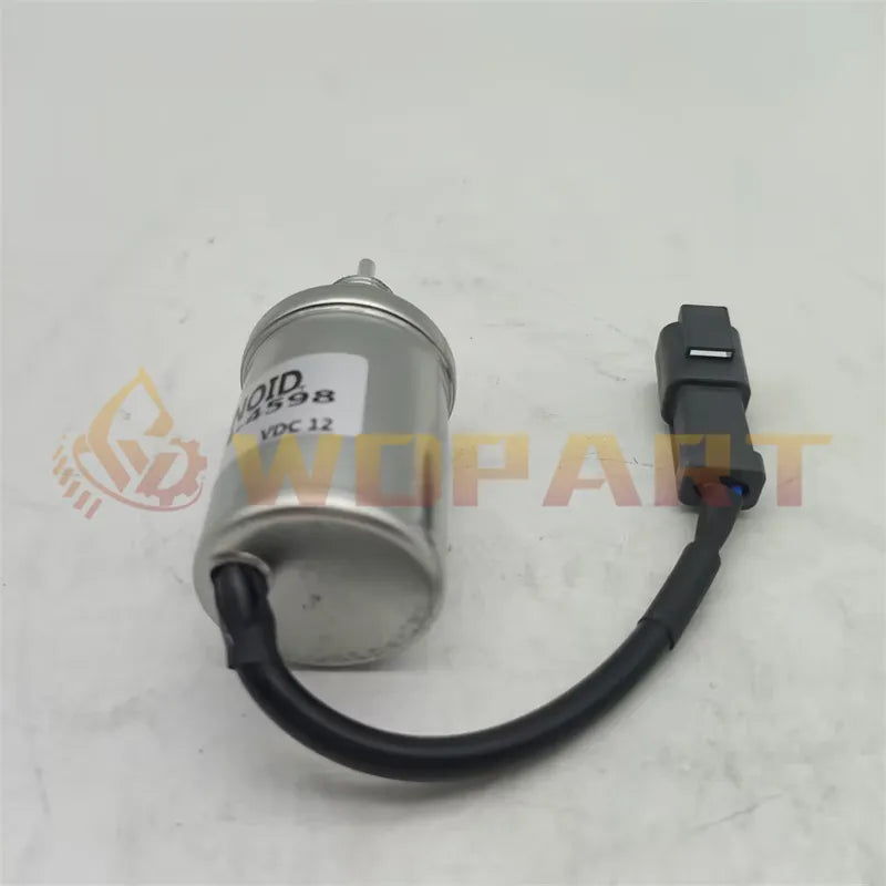 324-4598 Shutoff Solenoid for Caterpillar CAT CB-14 CB-22 CB-24 CB-32 CB-334E CB-334E XW CB-335E CB-34 CB-34XW BB-621C