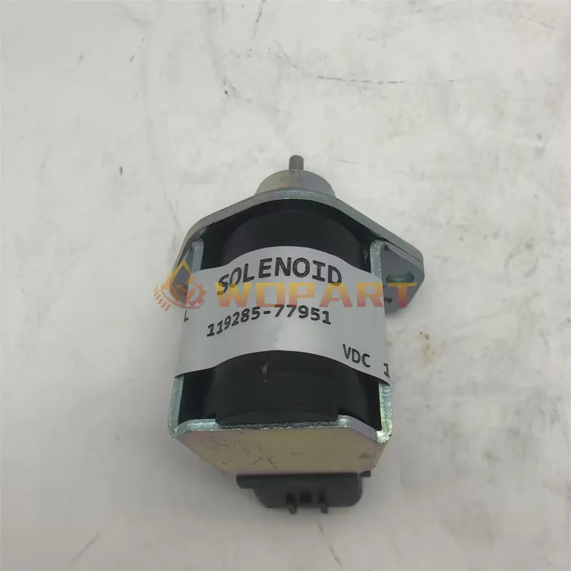 Wdpart Fuel Shutoff Stop Solenoid 119233-77951 For Yanmar B30 and VIO20