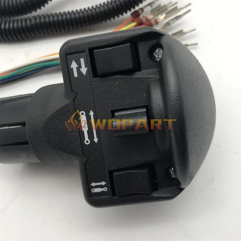 WDPART 6680419 Left Auxiliary Four Joystick Switch Handle for Bobcat Skid Steer Loader 751 863 S100 Compact Track Loader T110