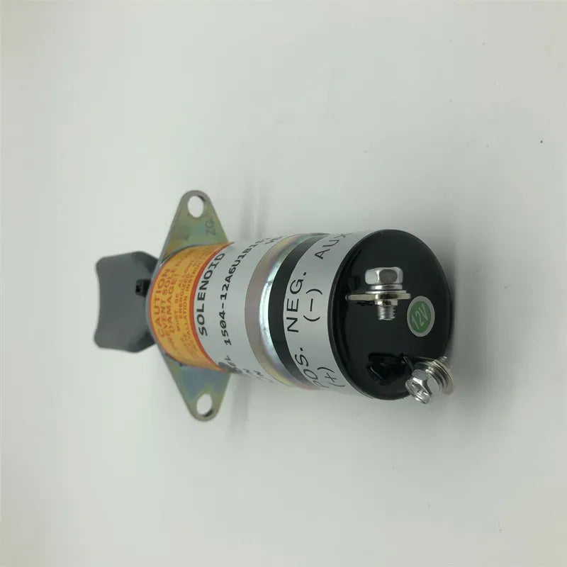 Wdpart Stop Solenoid 1502-12D6U1B1S1A 307-2546 for Woodward 1502 Series