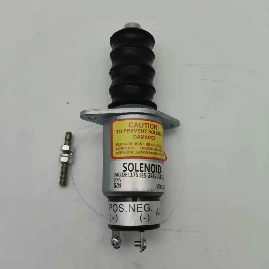 1700-1564 1753ES-24E2ULB1S1 Diesel Fuel Stop Solenoid for Woodward 24V