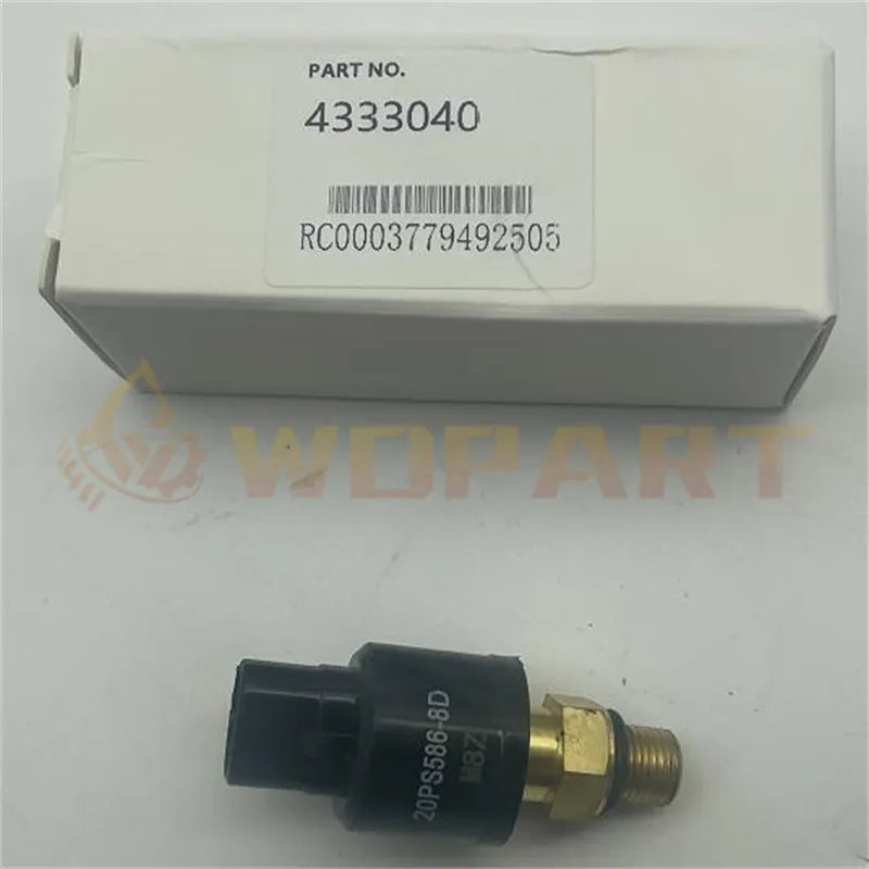4333040 Pressure Switch Sensor for John Deere 160LC 330LCR 110 230LC 120 270LC 330LC 200LC