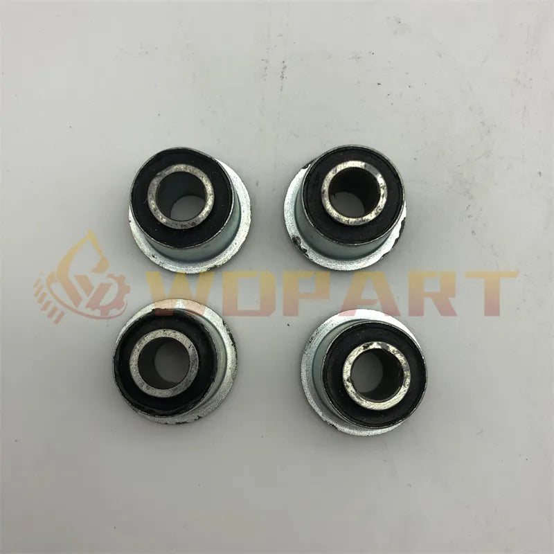 4PCS Rubber Bushing 6665701 for Bobcat Skid Steer 553 630 631 632 641 for Tilt and Lift