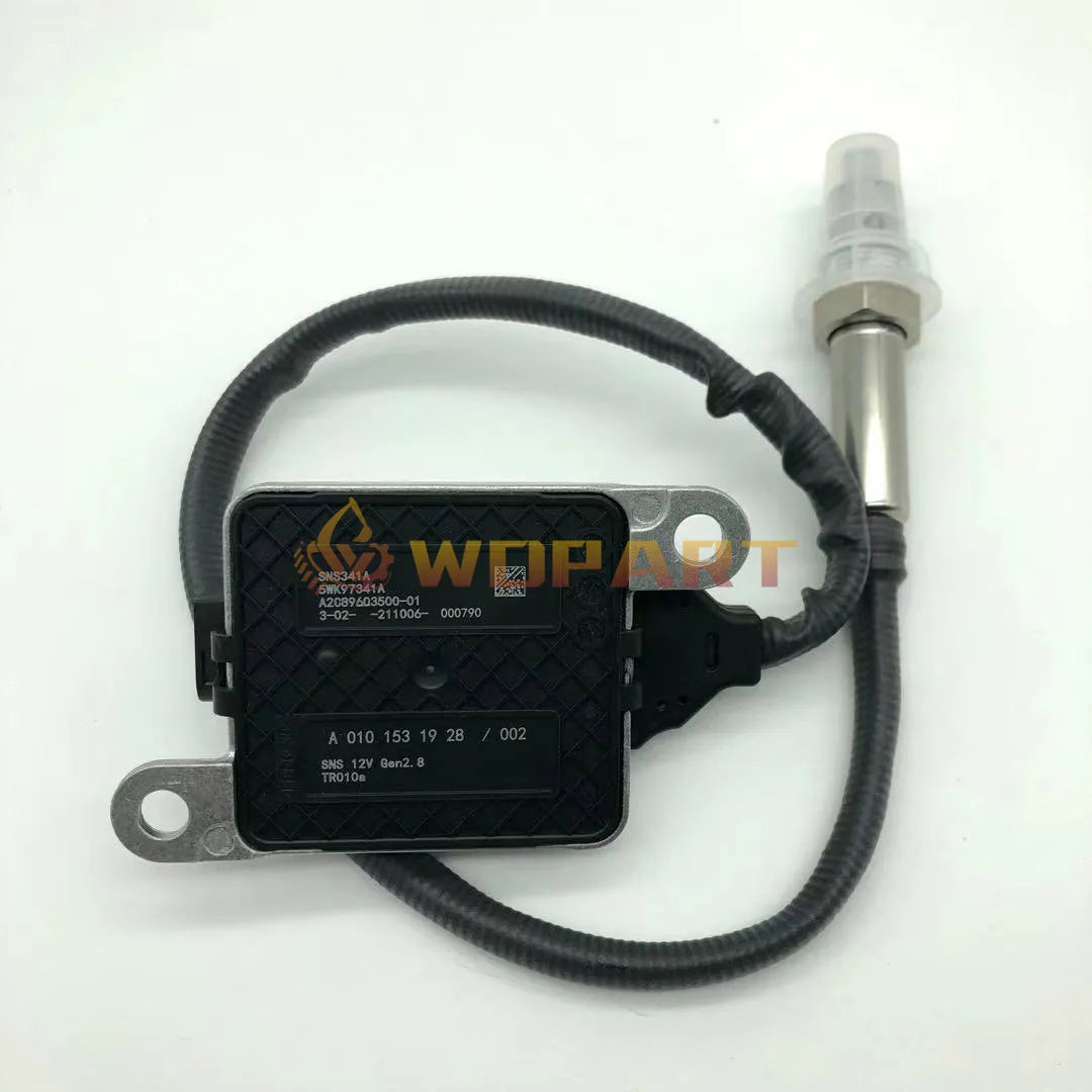 WDPART 5WK97341A A0101531928 0101531928 NOx Nitrogen Oxide Sensor 12V for 2010-2016 Detroit DD13 DD15 DD16 Mercedes-Benz