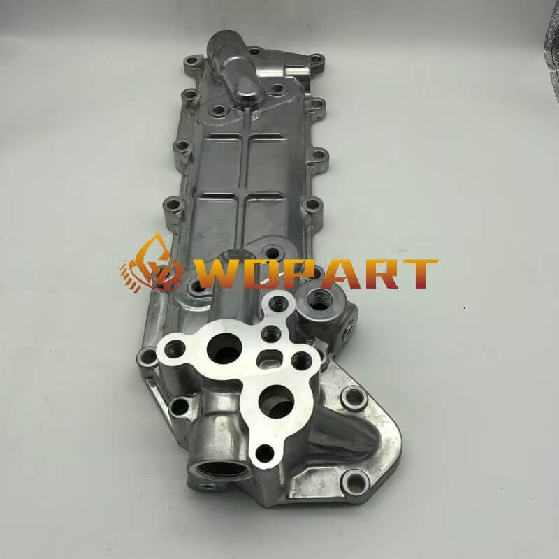 Oil Cooler Cover 6134-61-2113 for Komatsu Engine 4D105 S4D105 Excavators PC80-1 PC100-1 PC120-1