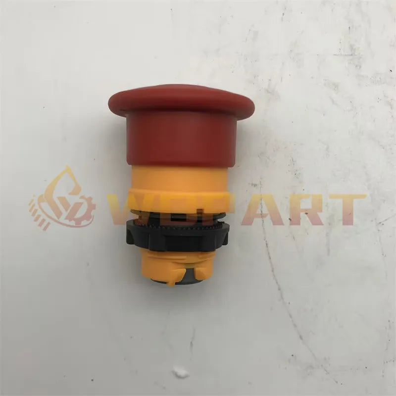 66812GT 66812 Red Mushroom Head Push Button for Genie GR-12 GR-15 GR-20 GS-1530 GS-1930 Z-25/8 Z-30/20