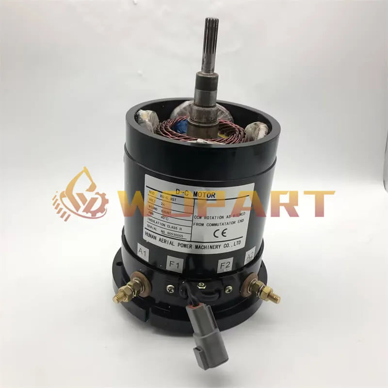 WDPART Drive Motor 70001345 for JLG Electric Scissor Lift 2030ES 2630ES 2646ES 3246ES