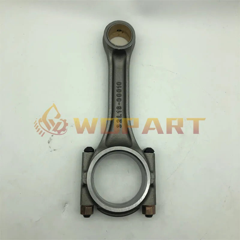 WDPART Connecting Rod Assembly 32A19-00011 for Mitsubishi S4S S6S Engine Forklift F18B F18C