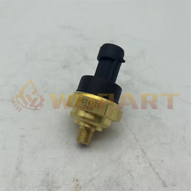 Oil Pressure Sensor 6674315 for Bobcat 751 753 A220 A300 S130 S150 T140 T180