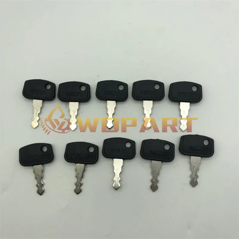 PL501-68920 68920 Ignition Keys for Kubota Industrial Models B26 ZD321 ZD323 RTV500 RTV900