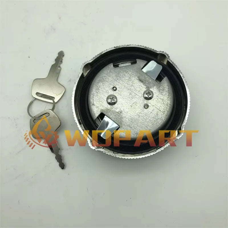 Fuel Tank Cap with 2 Keys RC101-51120 for Kubota KX101 KX121-2 KX151 KX161-2 KX41-2 KX41H KX61-2 KX71 KX91-2