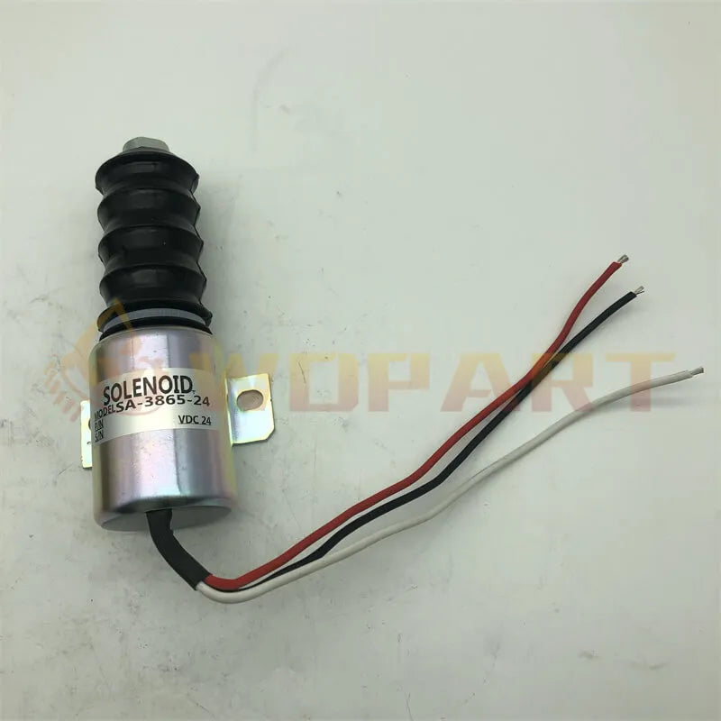 Stop Solenoid SA-3865 5945-01-378-7172 for MEP802A MEP803A MEP812A MEP813A