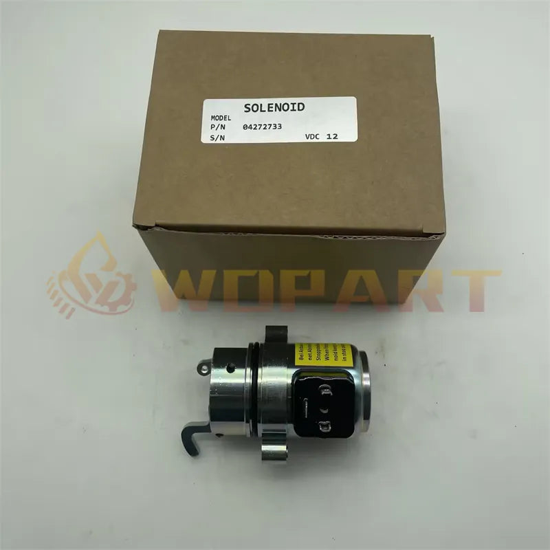 Stop Solenoid 04272733 12V for Deutz BF4M1011 Bobcat Skid Steer 863 873 S250