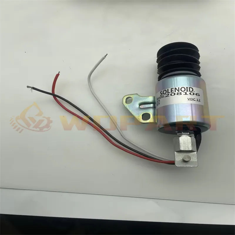 Stop Solenoid 208106 for Bobcat 250 D NT 50 Trailblazer 302 301 D