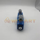Wdpart Vickers Eaton 3 Pin Solenoid Valve Assy 25/101100 for JCB 2CX 406 408 3D4 3CX2