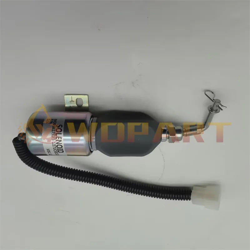 Wdpart SA-4847-12 1751ES-12E7UC5B1S1 12V Stop Solenoid for Woodward 1700 Series