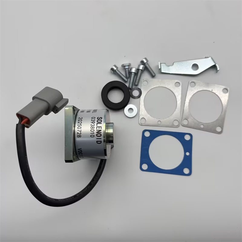 Stop Solenoid 12V 03938010 01660911 for Hatz 3L31C Diesel L M Engines 01660910