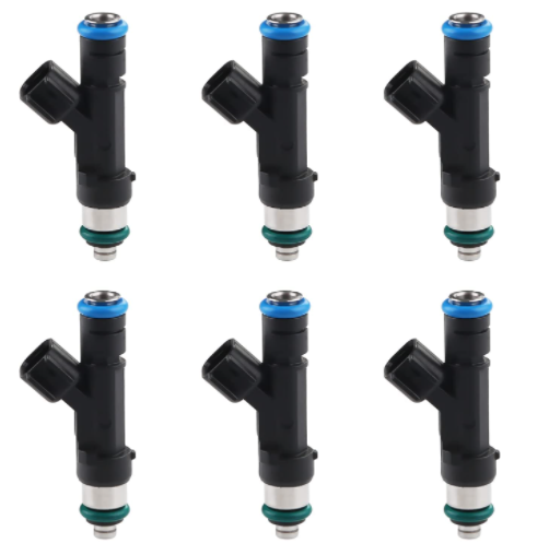 6PCS 0280158119 Fuel Injector For Bosch Jeep Dodge Wrangler Chrysler 3.3L 3.8L