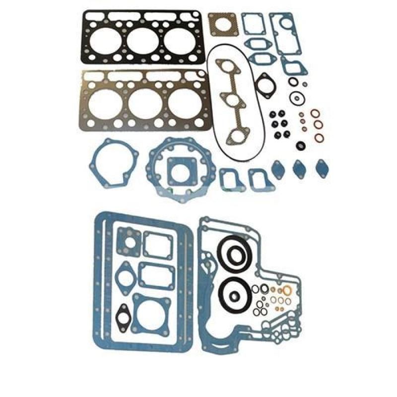 Aftermarket spare parts 07916-29595 full complete gasket kit for Kubota Compact Tractor D850 D1703 Diesel Engine