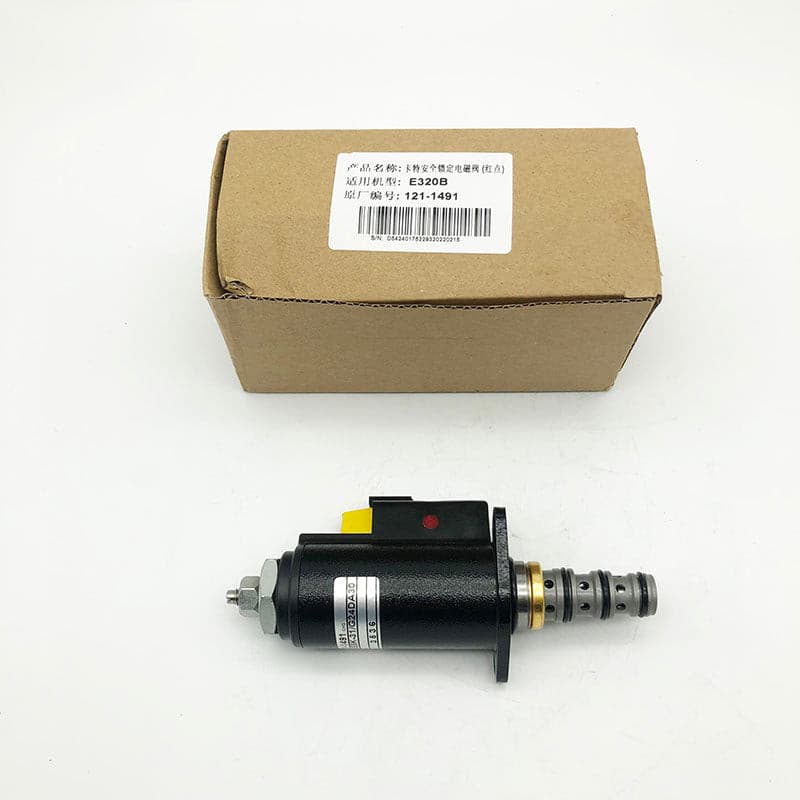 1211491 121-1491 KWE5K-31/G24D30 SKY5P-12D Hydraulic Pump Solenoid Valve for Caterpillar Excavator E320B E320C | WDPART