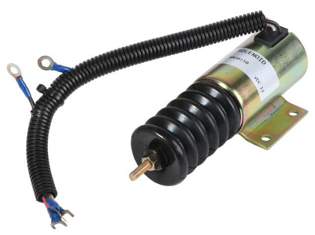 121615 121615GT 12V Throttle Solenoid for Genie S-60 S-65 S-80 S-85 Z-62/40 Z-80/60 Deutz BF4L-2011 TD2011-L04i Engine