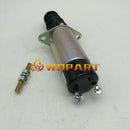 Wdpart Diesel Stop Solenoid 1500-2043 1502-12A2U2B2S1 for Woodward 12V