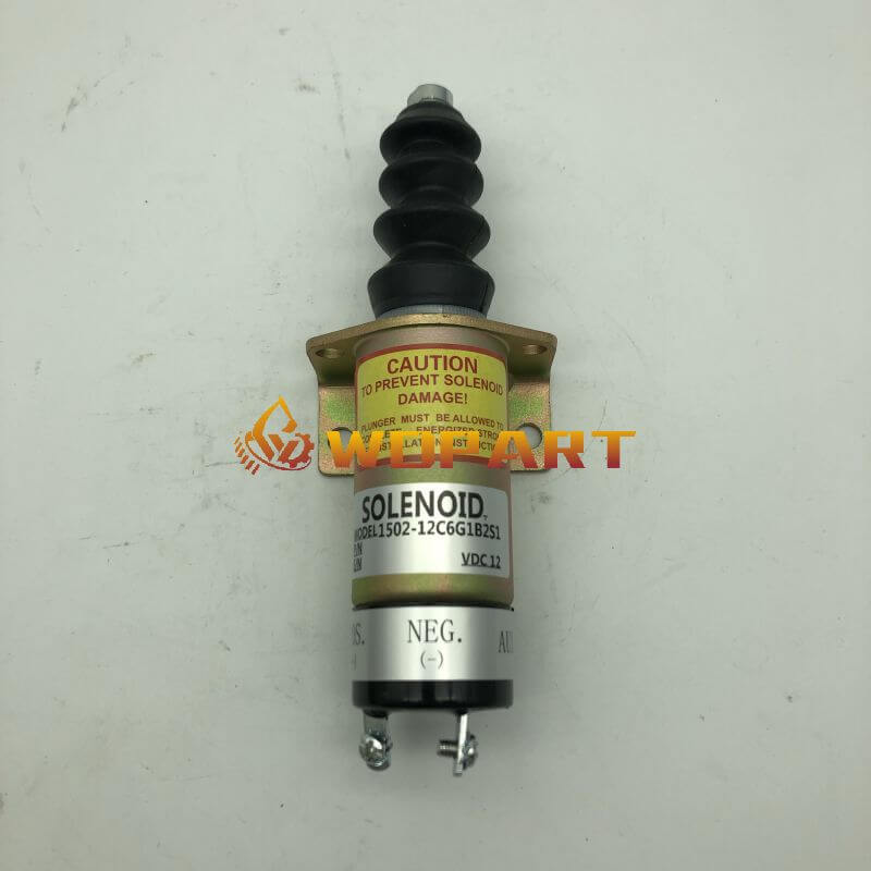 Diesel Fuel Shutoff Stop Solenoid SA-3300-T 1502-12C6G1B2S1 for Woodward 12V