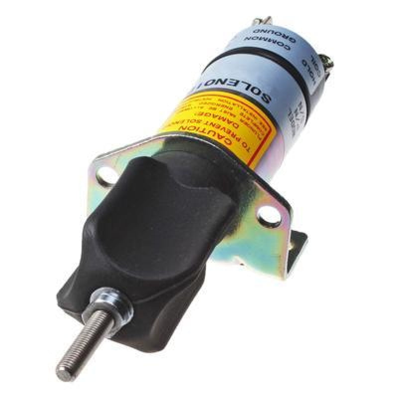 1500-1008 1502ES-12C2U1B1S1 Fuel Stop Solenoid 12V 3 Terminal for Woodward 1500-1008 12V 1502ES | WDPART