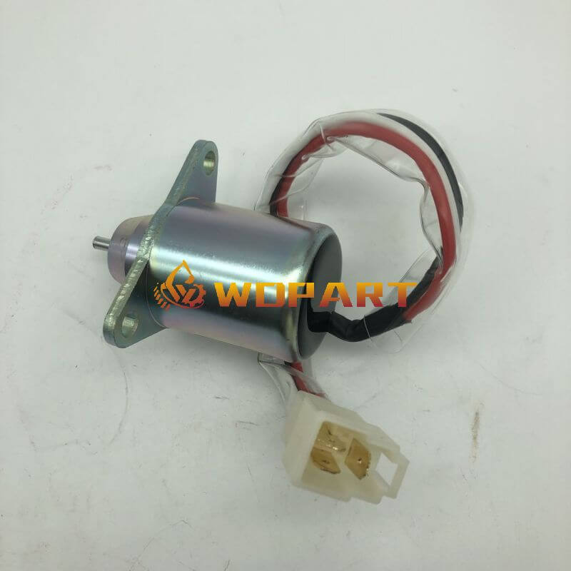 12V Fuel Shut Off Solenoid 1503ES-12S5SUC5S M806808 for Woodward Yanmar John Deere