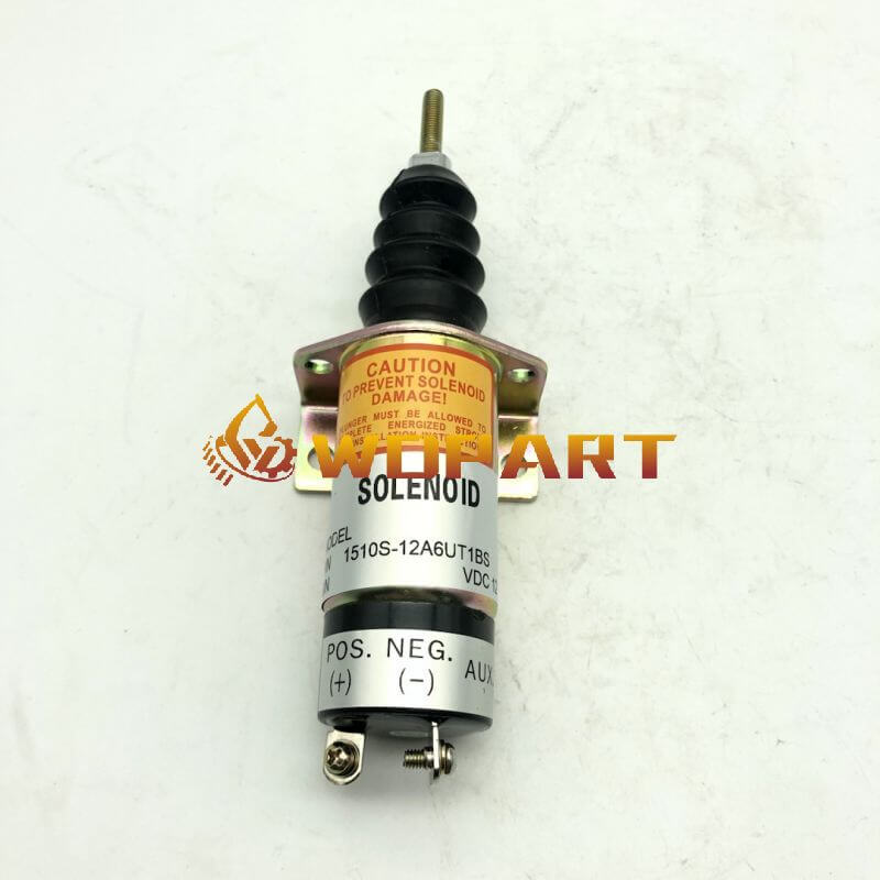 Wdpart Diesel Stop Solenoid SA-4035 1510S-12A6UT1BS for Woodward