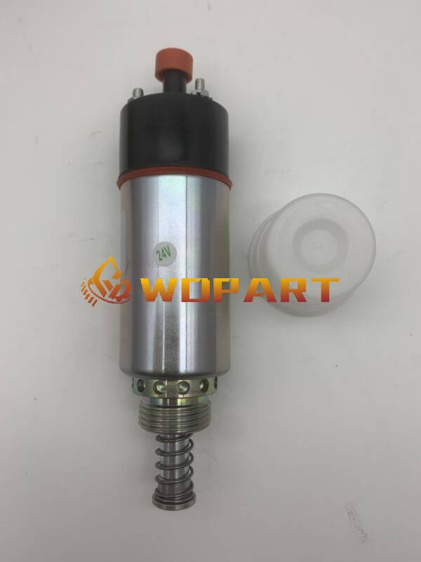 155-4652 8C-3663 125-5772 155-4651 24V Stop Solenoid for Caterpillar 3126 Tractor D5M D6M